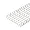 Prostokątna metalowa półka druciana, służąca jako powierzchnia magazynowa. Składa się z siatki wykonanej z wytrzymałych prętów poziomych i pionowych.