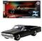 Model samochodu Chevrolet El Camino z 1967 roku z filmu 'Szybcy i wściekli', w kolorze czarnym, w opakowaniu.