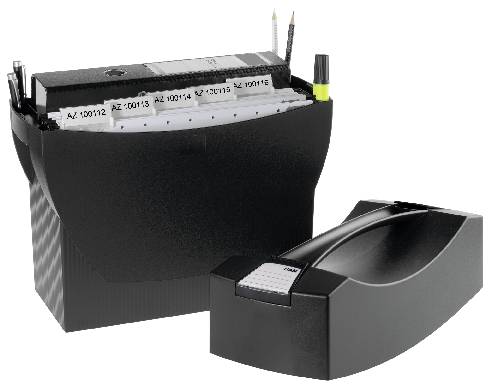 Підвісна коробка для файлів HAN 19018-13 екологічно чиста чорна 1 шт.