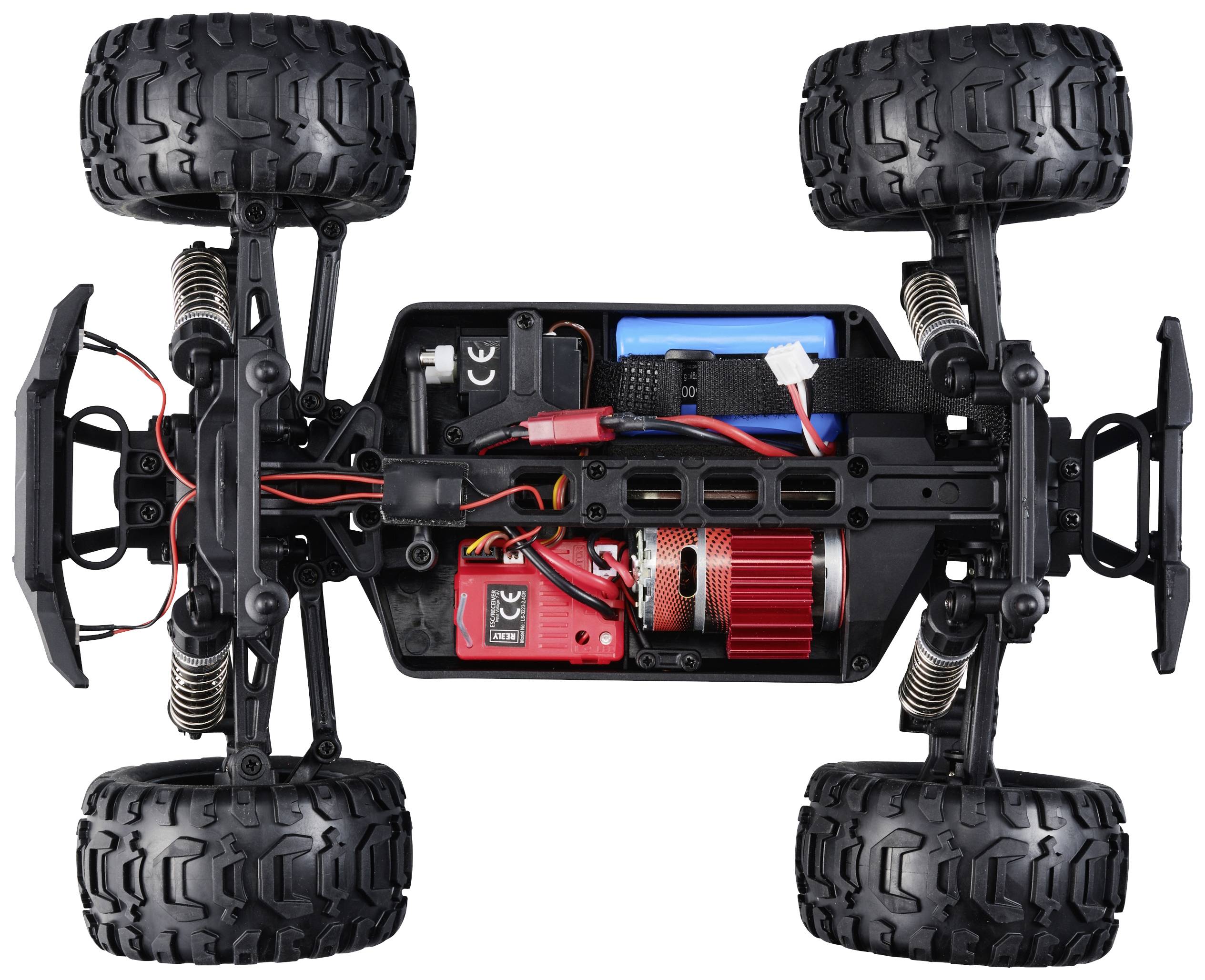 Радіокерована модель машини Reely RaVage 4x4 V2, 2,4 ГГц