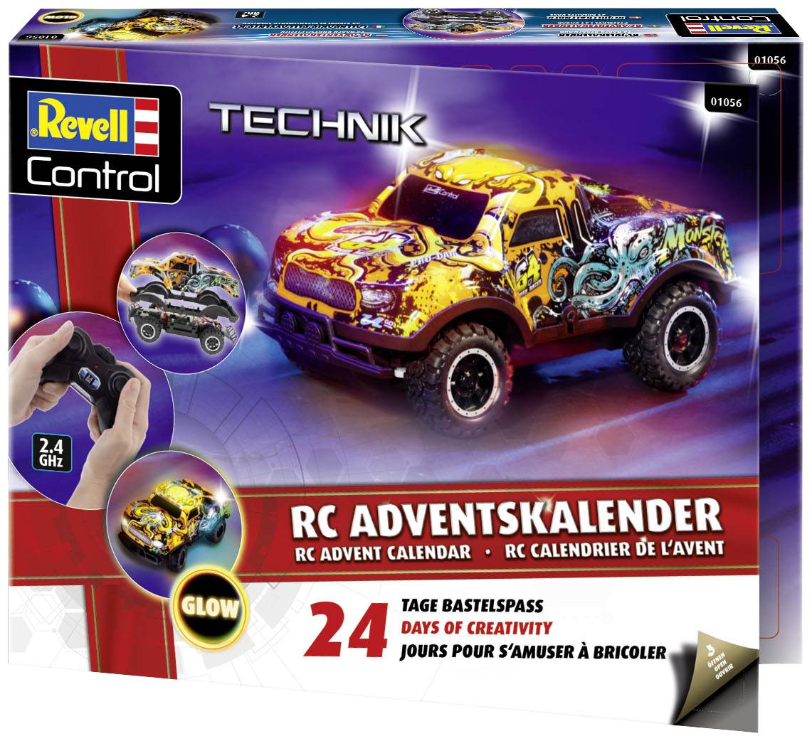 Revell Control RC Christmas Driver Zestawy Kalendarz adwentowy Klasa wiekowa Od 8 lat-3