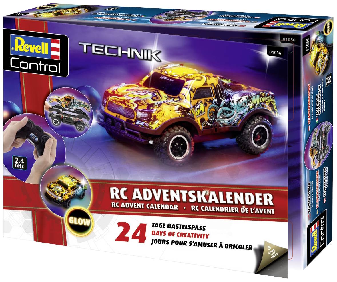 Revell Control RC Christmas Driver Zestawy Kalendarz adwentowy Klasa wiekowa Od 8 lat-4