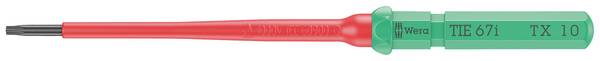Wkrętak z wymiennymi końcówkami Wera Kraftform Kompakt VDE 67 i TX 10 x 157 mm TIE 05006534001 TORX  TX 10
