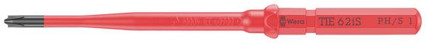 Wkrętak z wymiennymi końcówkami Wera Kraftform Kompakt VDE 62 iS PH/S # 1 x 157 mm TIE 05006516001 Plus/Minus 1 mm