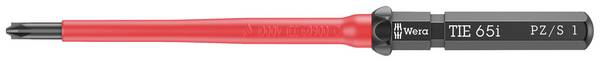 Wkrętak z wymiennymi końcówkami Wera Kraftform Kompakt VDE 65 i PZ/S # 1 x 157 mm TIE 05006528001 Plus/Minus 1 mm