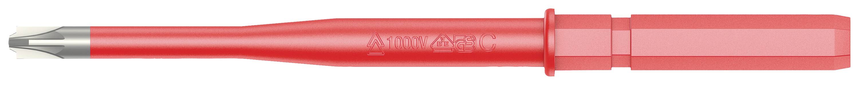 Викрутка Wera Kraftform Kompakt VDE 3065 iS PZ/S #1x157mm TIE SB 05006584001 PZ 1 зі змінними бітами