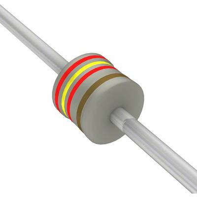 TE Connectivity 1622210-1 Rezystor węglowy 2.4 kΩ osiowy THD 0204 0.25 W 0.01 % 1 szt. pudełko-0