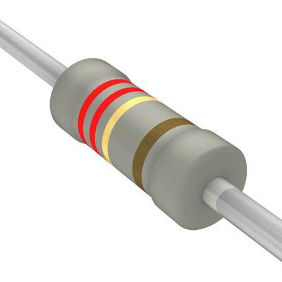 TE Connectivity 1622424-1 Rezystor metalizowany 2.2 Ω osiowy THD 0.6 W 0.01 % 1 szt. pudełko-0