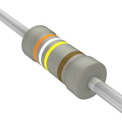 TE Connectivity 1622453-1 Rezystor metalizowany 390 kΩ osiowy THD 0.6 W 0.01 % 1 szt. paczka-0