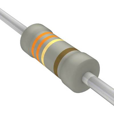 TE Connectivity 1622469-1 Rezystor metalizowany 3.3 Ω osiowy THD 0.6 W 0.01 % 1 szt. pudełko-0