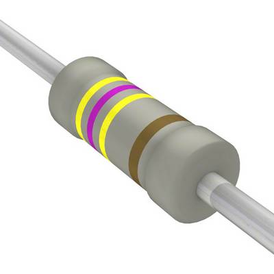 TE Connectivity 1622485-1 Rezystor metalizowany 470 kΩ osiowy THD 0.6 W 0.01 % 1 szt. pudełko-0