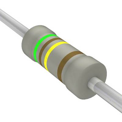 TE Connectivity 1622507-1 Rezystor metalizowany 510 kΩ osiowy THD 0.01 % 1 szt. paczka-0