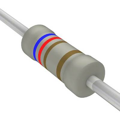 TE Connectivity 1622539-1 Rezystor metalizowany 620 Ω osiowy THD 0.6 W 0.01 % 1 szt. pudełko-0