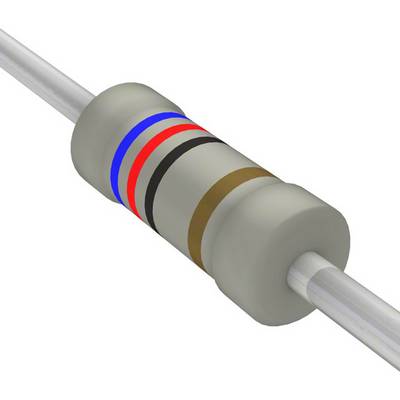 TE Connectivity 1622541-1 Rezystor metalizowany 62 Ω osiowy THD 0.6 W 0.01 % 1 szt. pudełko-0