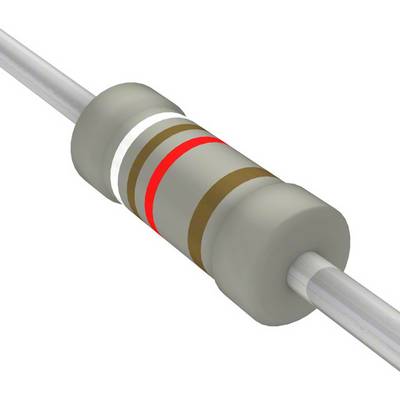 TE Connectivity 1622595-1 Rezystor metalizowany 9.1 kΩ osiowy THD 0.01 % 1 szt. paczka-0