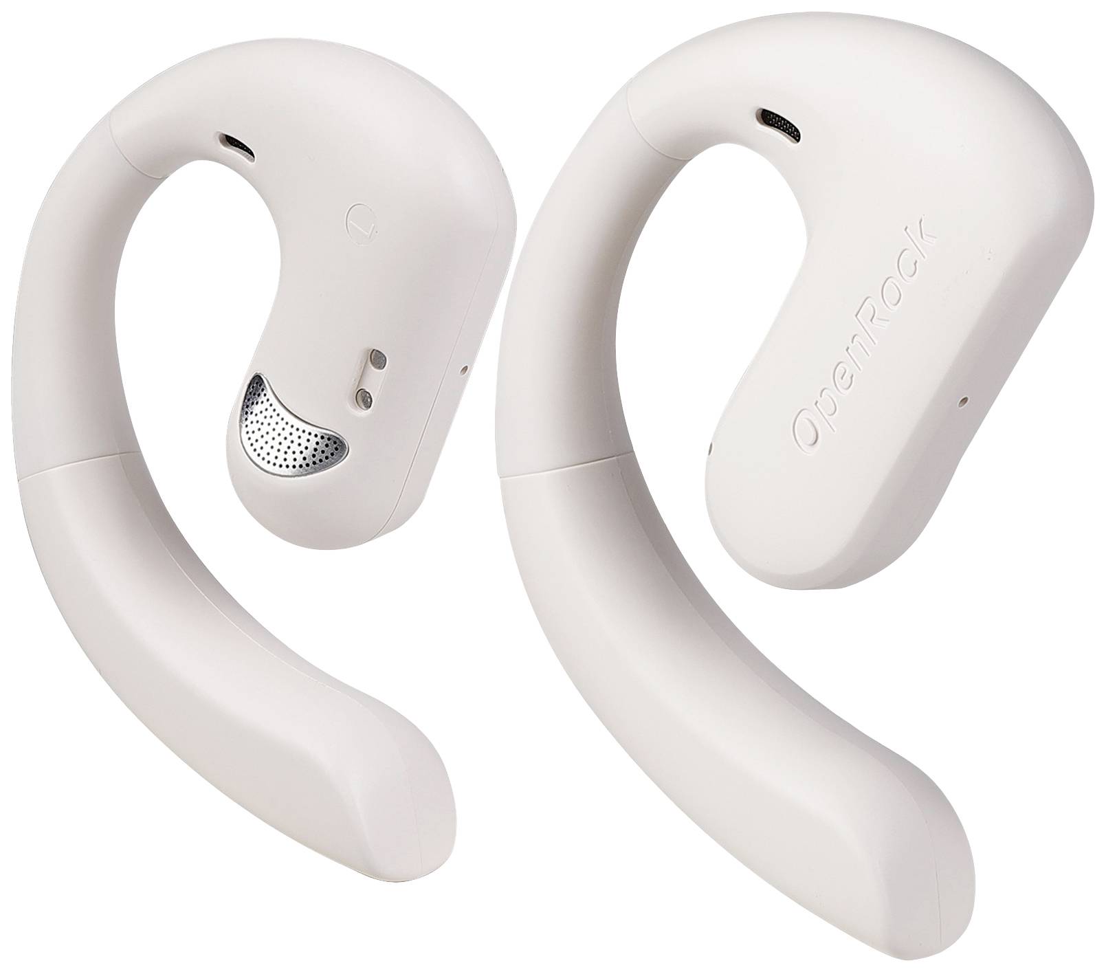 OneOdio OpenRock S Відкриті Bluetooth-стерео навушники Бежева гарнітура, футляр для перенесення, вушні гачки, потовідштовхувальні 