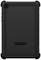 Czarne etui na tablet marki Otterbox z wzmocnionymi narożnikami, widoczne z tyłu. Minimalistyczny design, zapewniający dodatkową ochronę.