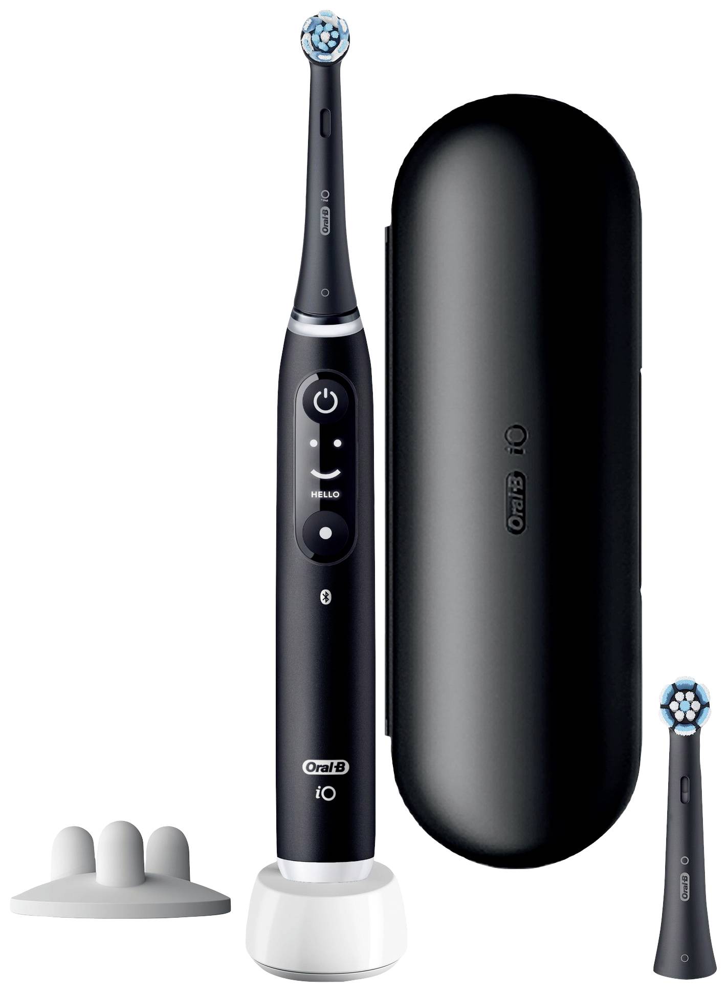 Електрична зубна щітка Oral-B iO Series 6s Black Lava 4210201409137 з обертально-осцилюючою функцією, чорна
