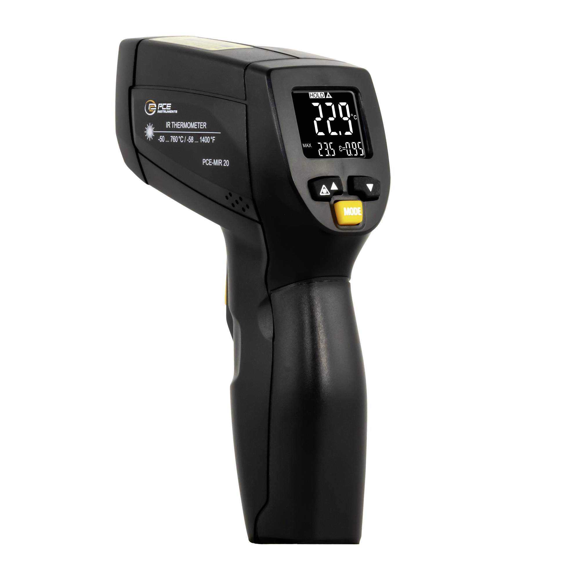 Пирометр PCE Instruments PCE-MIR 20, оптика, 12:1, -50 - 760 °C