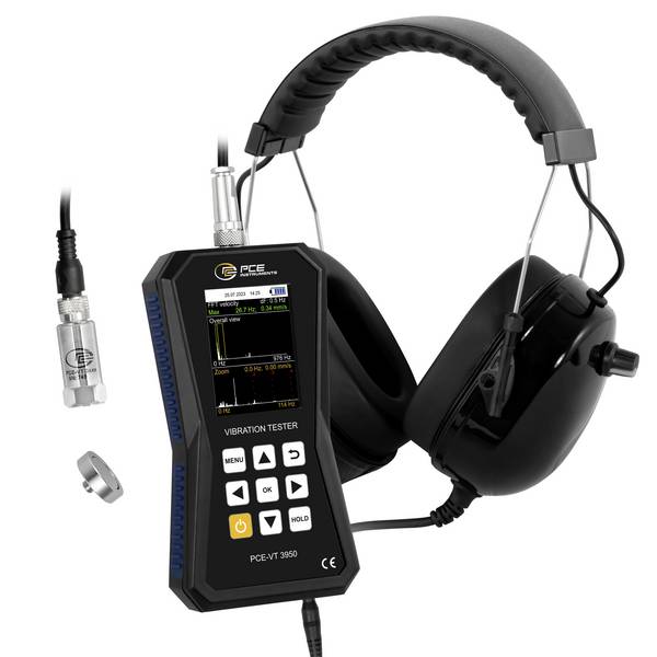 Miernik drgań PCE Instruments PCE-VT 3950