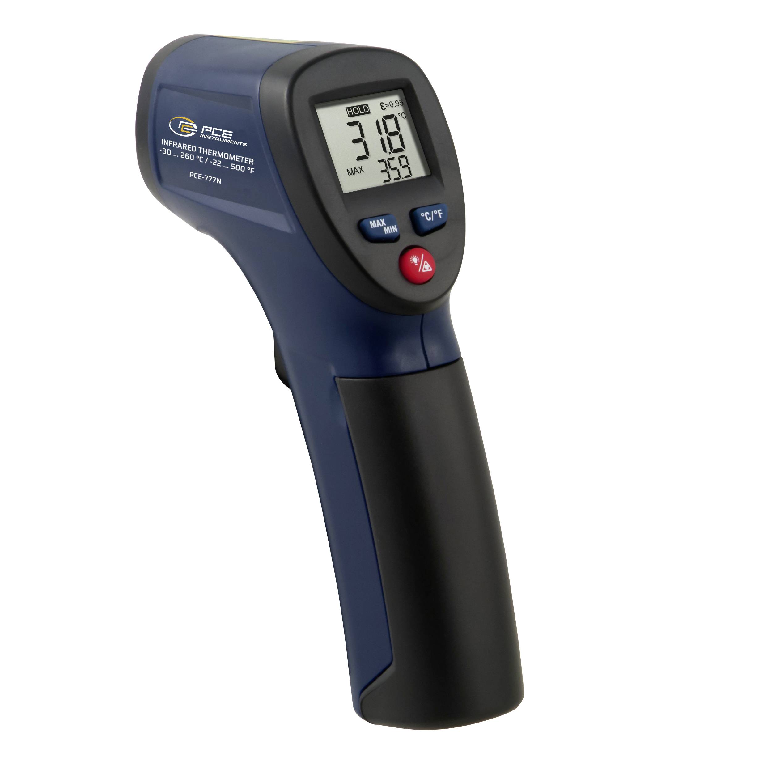 Пирометр PCE Instruments PCE-777N, оптика 8:1 -30 - 260 °C