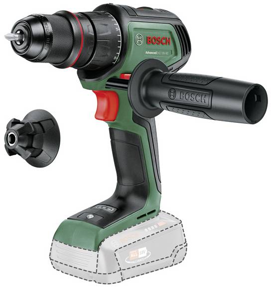 Bosch Home and Garden AdvancedDrill 18V-80 QuickSnap 06039E2000 акумуляторний дриль-шуруповерт 18,0 В