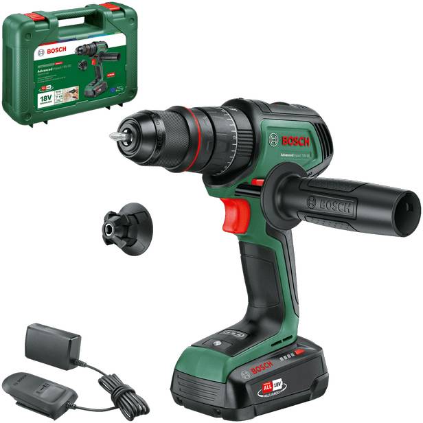 Акумуляторний ударний дриль Bosch Home and Garden AdvancedImpact 18V-80 QuickSnap