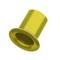 Żółta, cylindryczna nakrętka lub tuleja stosowana do połączeń mechanicznych.