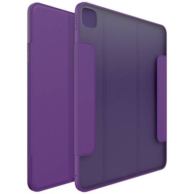 Etui na tablet Lila z zamknięciem magnetycznym, pokazane w wersji otwartej i zamkniętej.