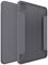 Szara obudowa do tabletu z wytrzymałą tylną częścią i składaną pokrywą. Zapewnia ochronę tabletu i posiada otwór na kamerę.