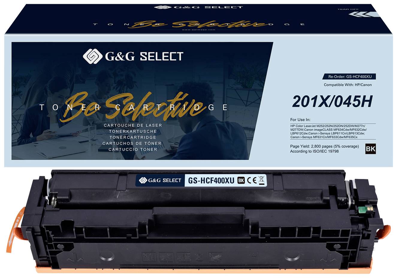 Тонер G&G GS-HCF400X(U) 1 шт.