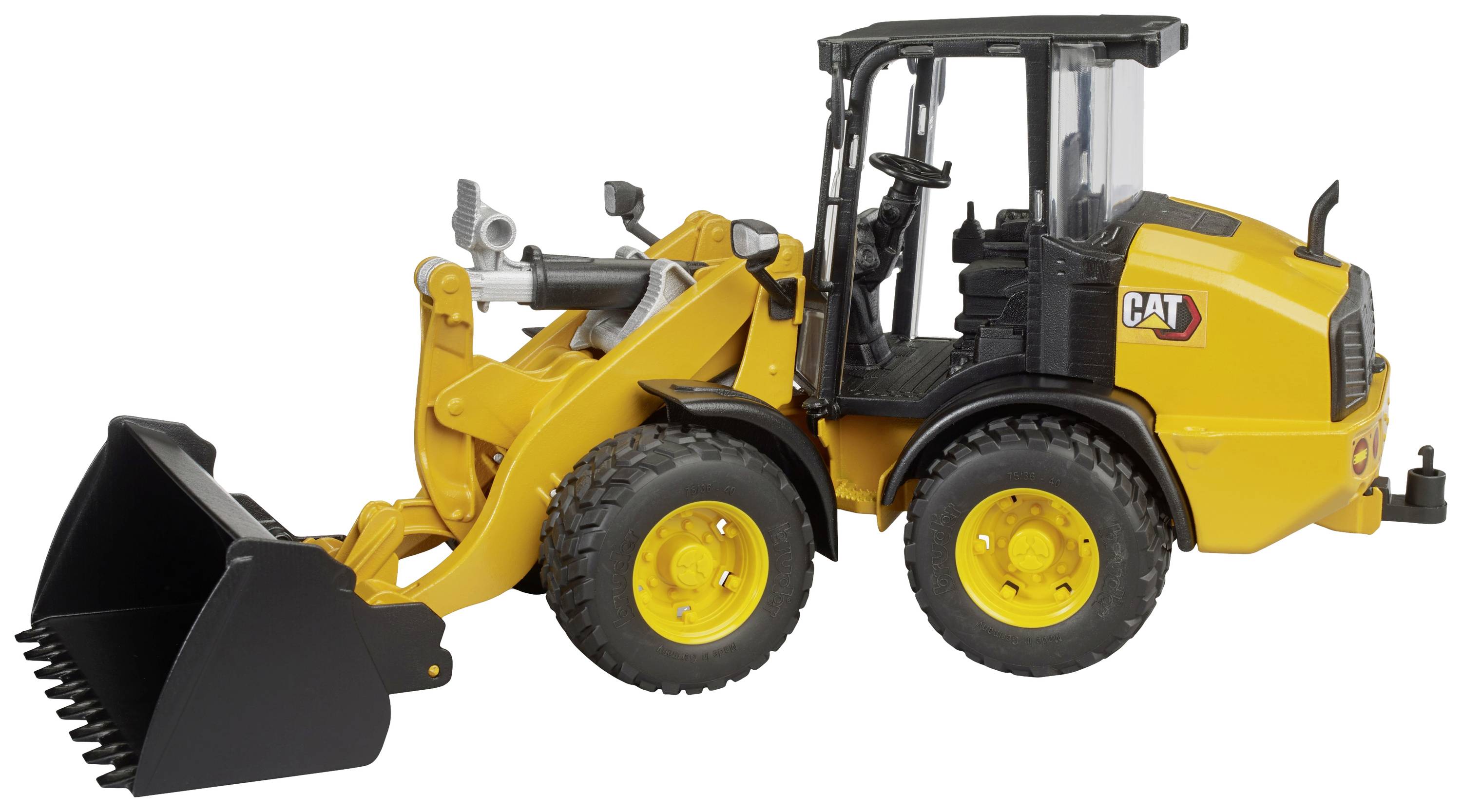 Готова модель будівельної машини Bruder Caterpillar Compact Articulated Front Loader