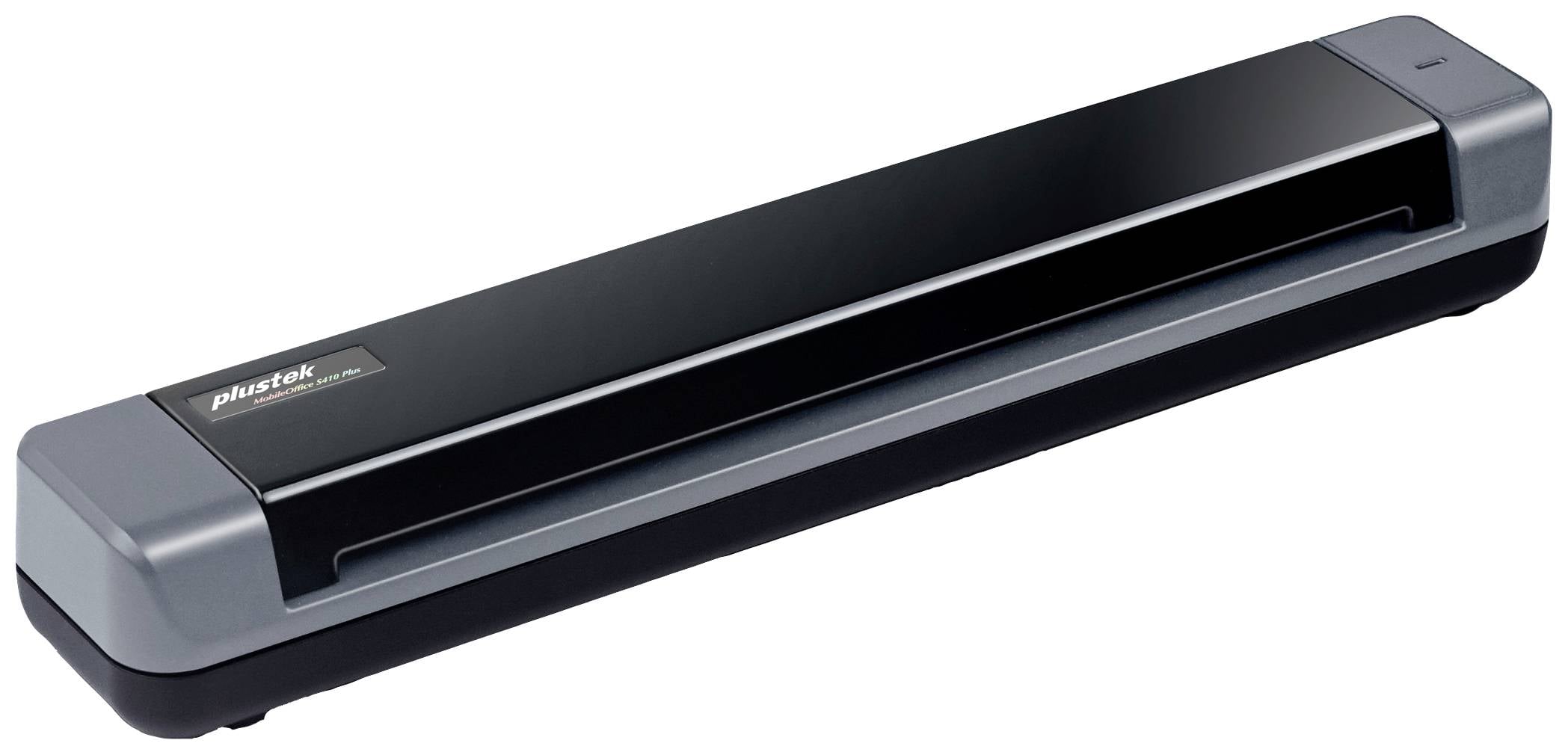 Kompaktowy, szary przenośny skaner. Idealny do skanowania dokumentów w podróży. Doskonały dla podróżujących i ludzi biznesu.