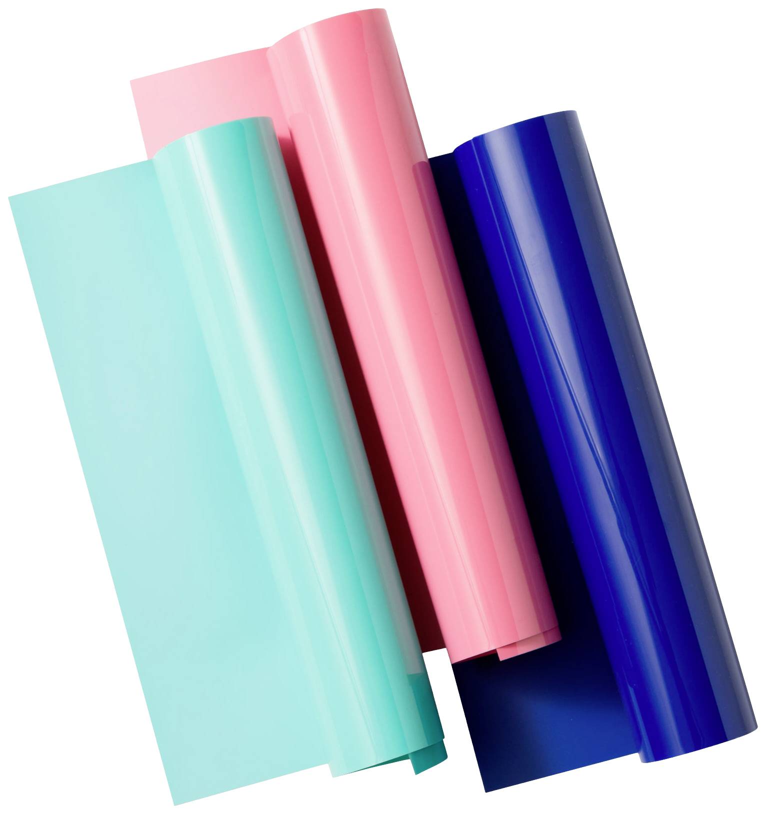 Набір для нанесення фольги Cricut Smart Iron-On Joy Xtra, ширина різання 30,5 см, бірюзовий, синій, рожевий