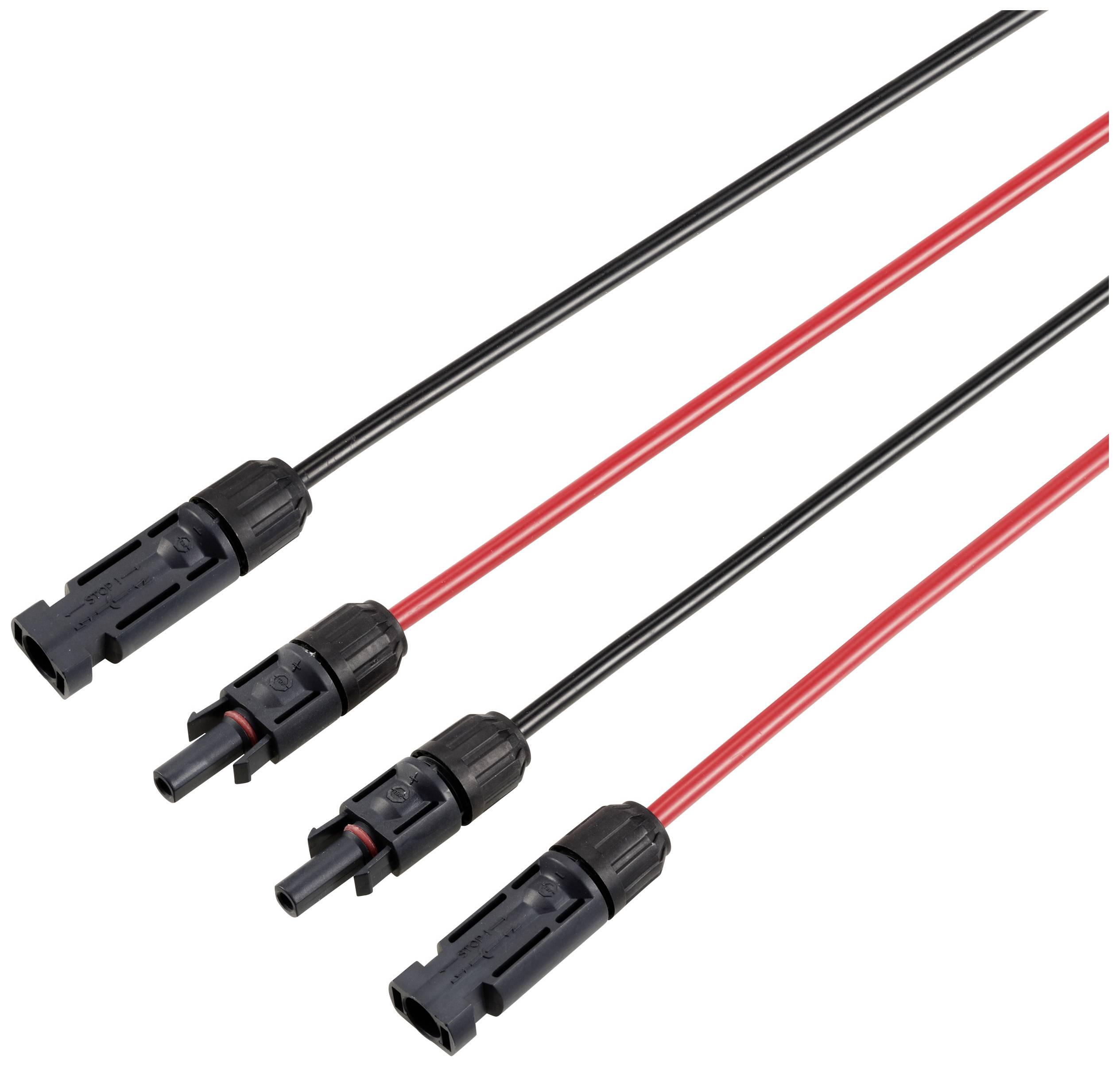 Sygonix SY-6408048 Solarstecker (Stecker und Buchse) Подовжувач 4 мм² Довжина кабелю 5 м