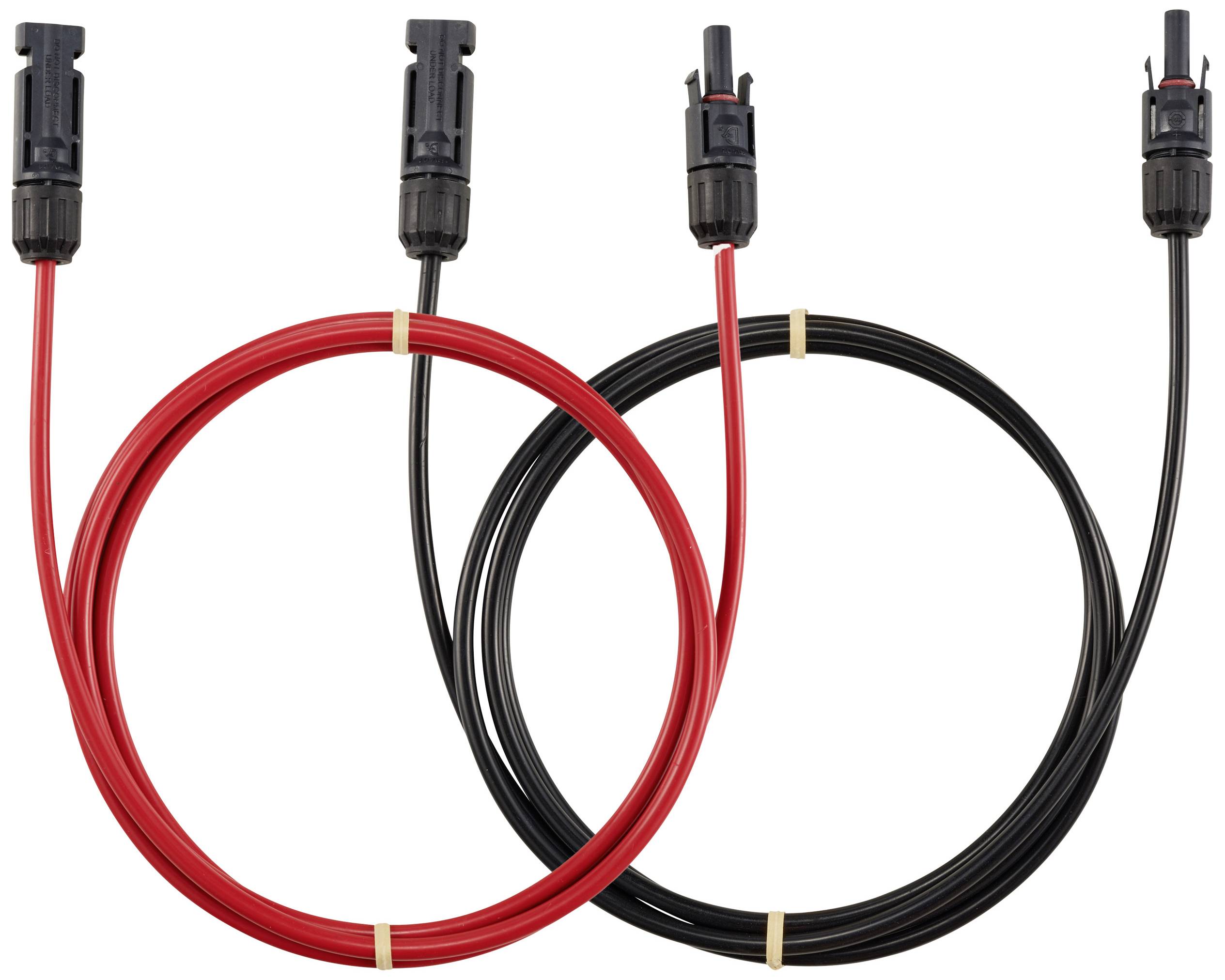 Sygonix SY-6408048 Solarstecker (Stecker und Buchse) Подовжувач 4 мм² Довжина кабелю 5 м