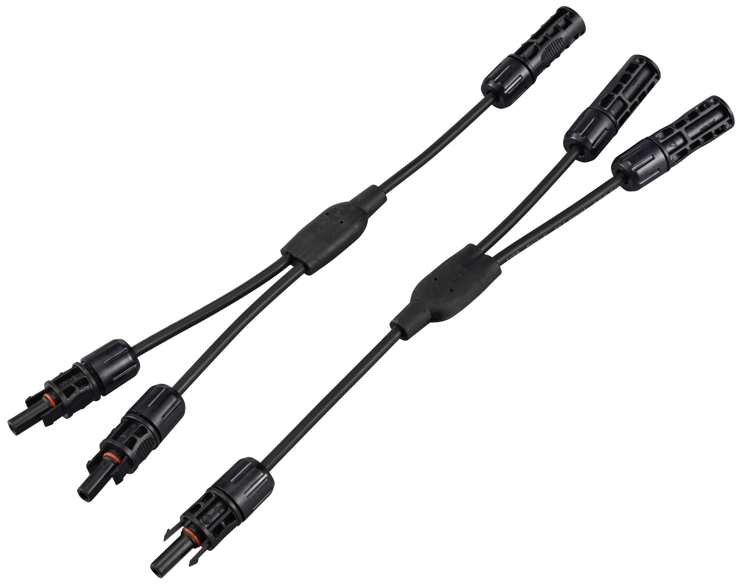 Y-подібний кабель Sygonix 2-1, адаптер 1500 В SY-6408046, розетки: 2, 1, 30 А, 36 см