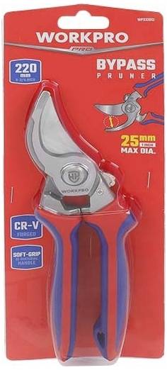 Ножиці WorkPro WP332013 з регульованою висотою скошування, включаючи насадку для трави та кущів