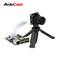 Kamera połączona z płytką drukowaną na statywie, kompaktowa konfiguracja do projektów technicznych, uzupełniona logo ArduCam.
