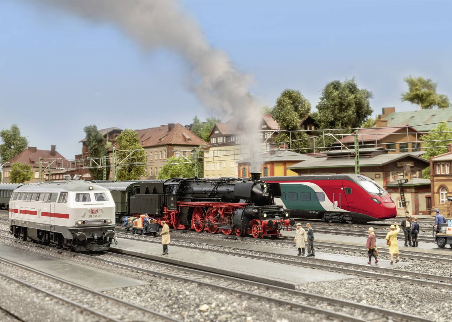 Тепловоз H0 TRIX H0 22662, Цифровий звук постійного струму, Довжина над буферами: 189 мм, Епоха: VI