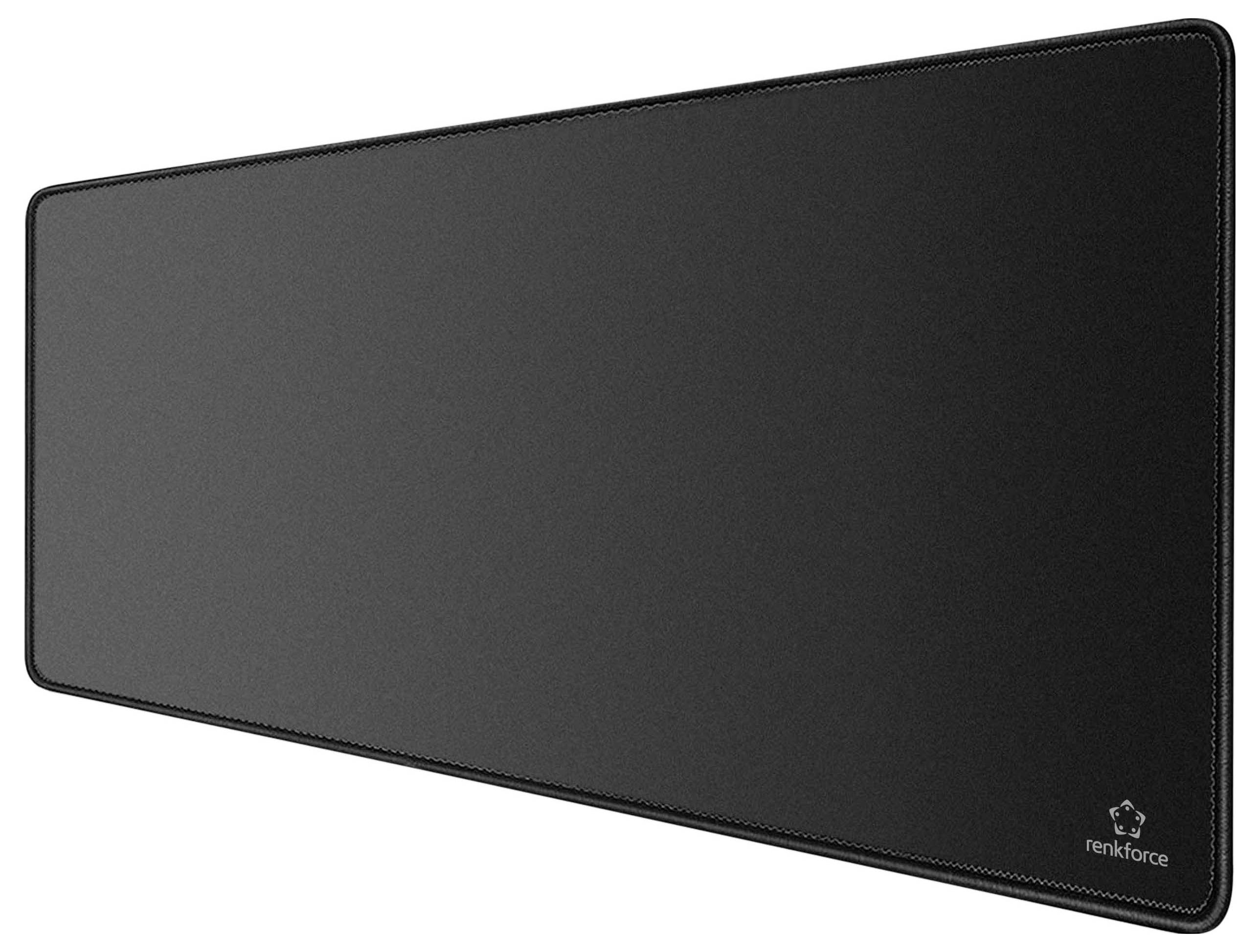 Килимок для ігрової миші Renkforce проти ковзання, чорний