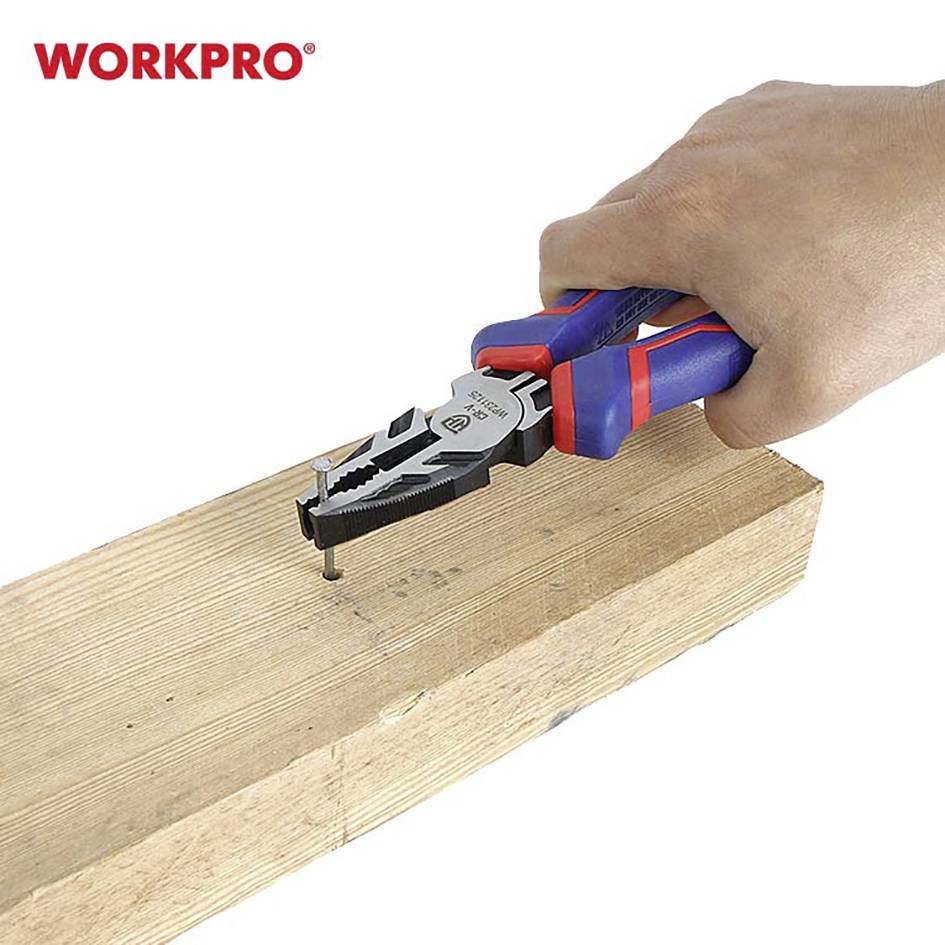 WorkPro WP231125 для електроніки та механіки Плоскогубці 200 мм