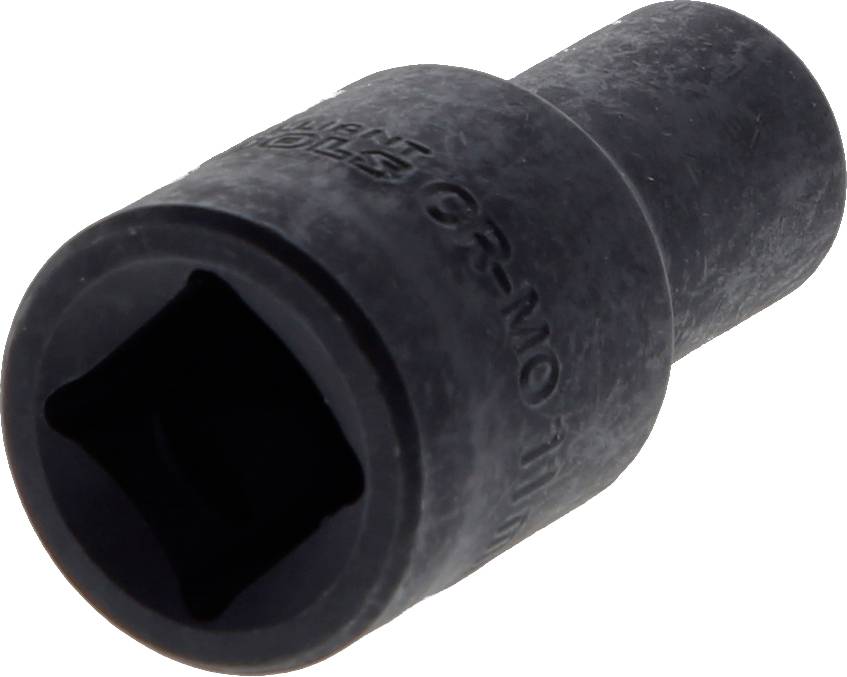 Czarny, lakierowany nasadowy klucz dynamometryczny o cylindrycznym kształcie z kwadratowym otworem. Odpowiedni do użytku narzędziowego.