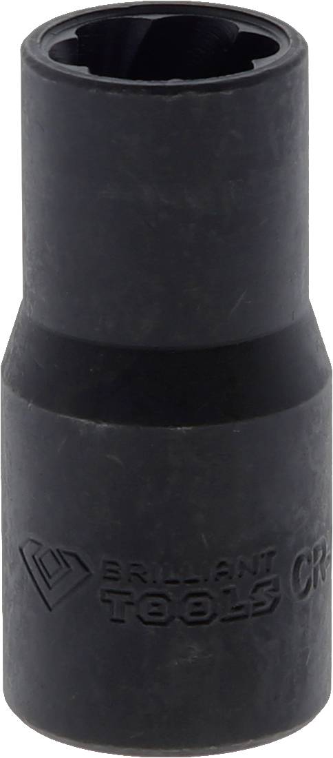 Czarny sworzeń z napisem 'Brilliant Tools CR'.