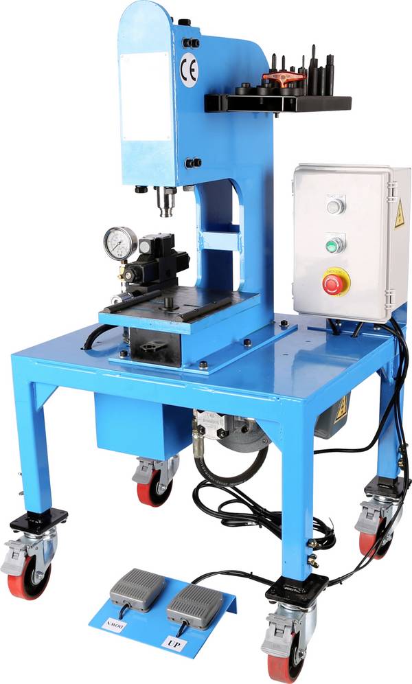 KS Tools 460.0955 Nitownica elektrohydrauliczna, 18 sztuk