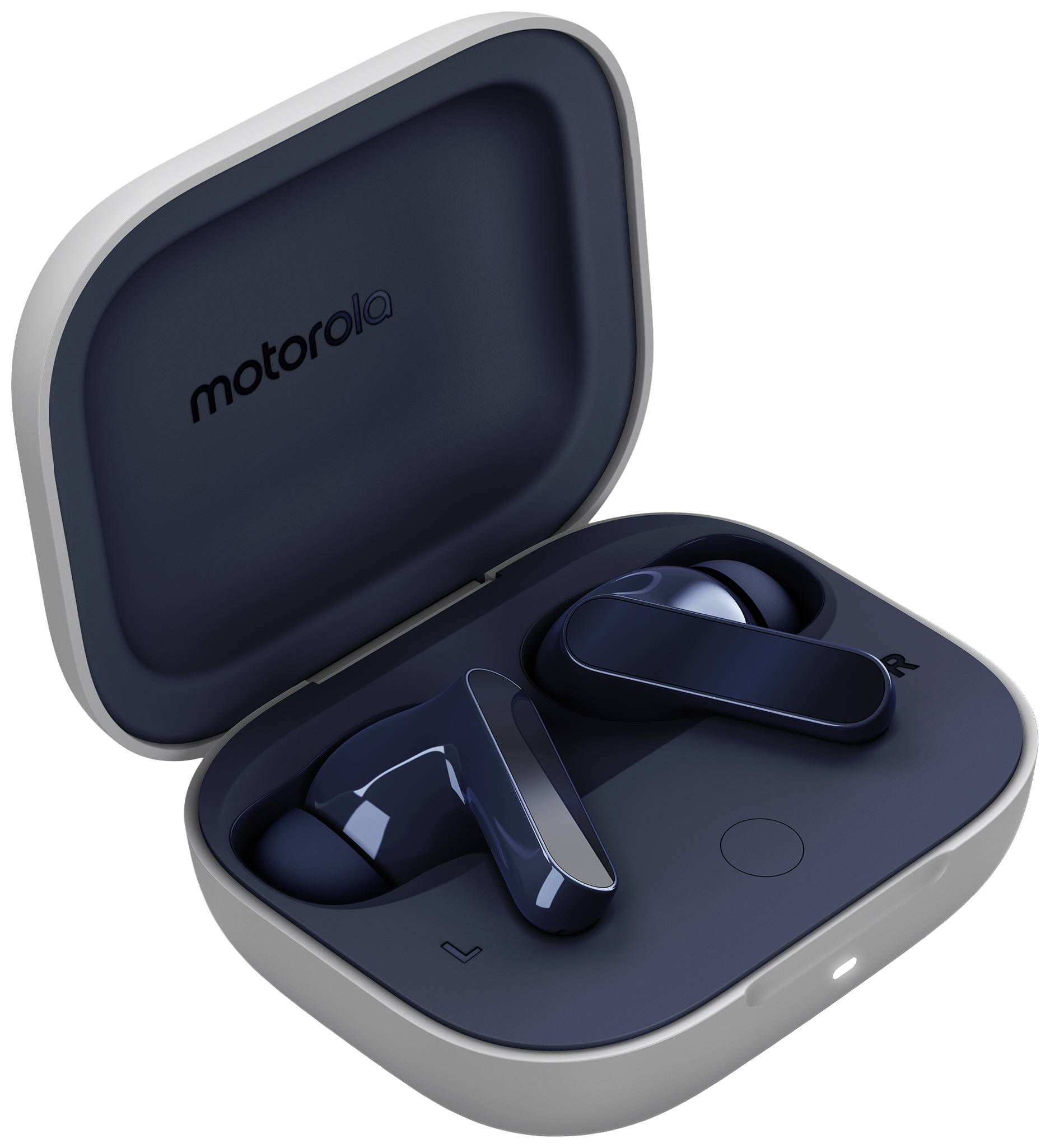 Водостійкі навушники Motorola Moto Buds Bluetooth Starlight Blue