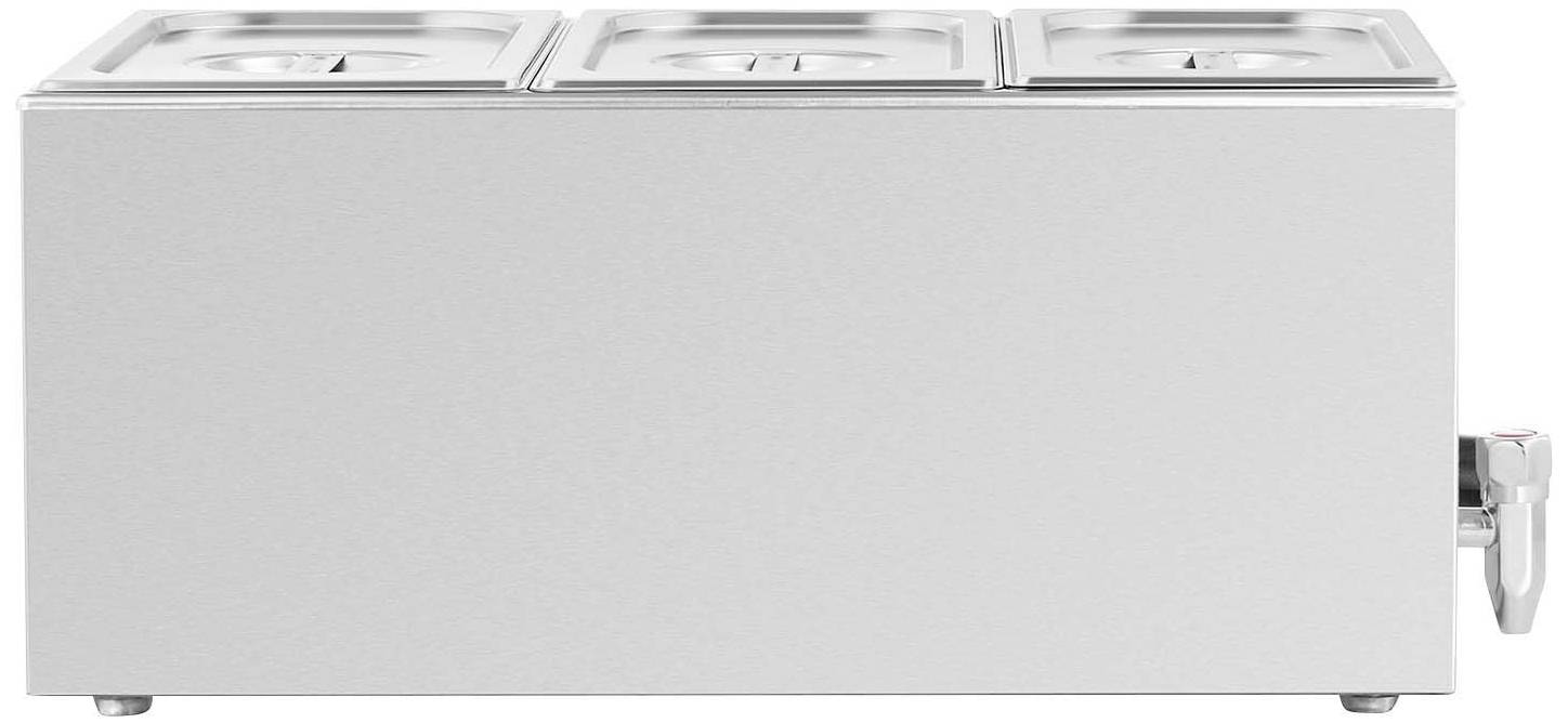 3207222 Підігрівач для буфету 4,5 л 600 Вт з нержавіючої сталі
