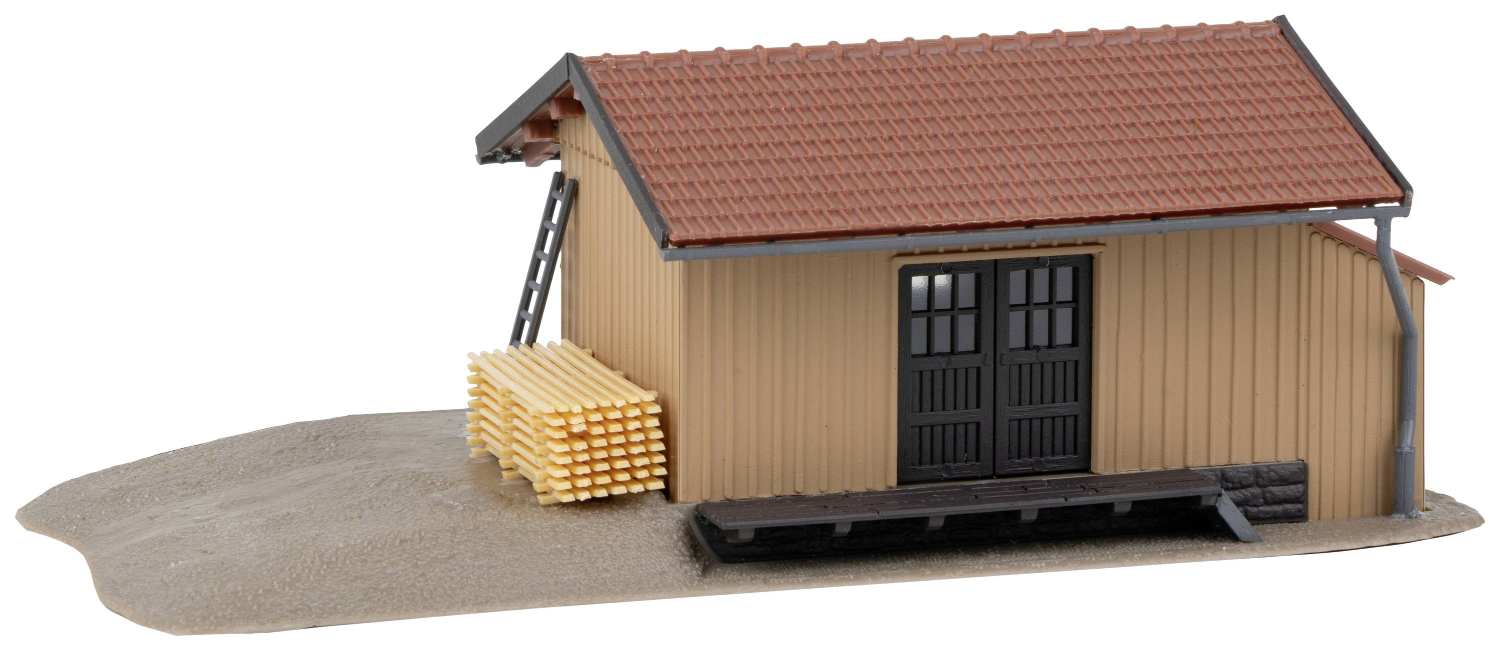 Комплект для складання Faller 190141 H0 Дія відбувається на залізничному переїзді 1 шт.