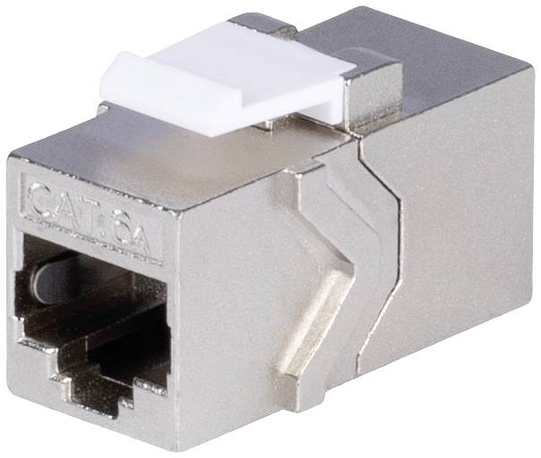 Адаптер RJ45 LINDY CAT 6A Keystone 60188, CAT 6a, 1 шт.