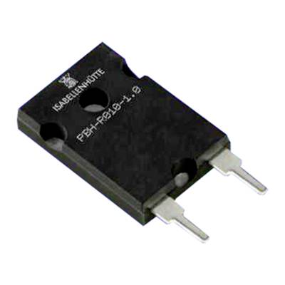Element elektroniczny w kształcie prostokąta z dwoma stykami. Oznaczenie: ISABELLENHÜTTE PSM-R210-1.9.